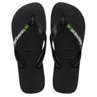 Chinelo Havaianas Logo Brasil Masculino Original Branca 37/38 a 43/44 Sandália Havaiana