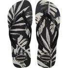 Chinelo Havaianas Masculino Aloha 41/2 Preto