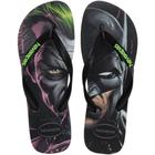 Chinelo Havaianas Masculino Top Herois DC Preto