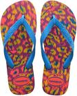 Chinelo Havaianas Modelo Top Animals Solado Grosso e Macio Tiras Grossa