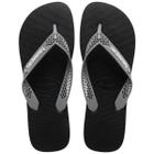 Chinelo Havaianas Power Light Solid Masculino - Preto e Cinza