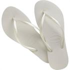 Chinelo Havaianas Slim 37/38 Branco