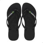 Chinelo Havaianas Slim Brasil Preto