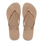 Chinelo Havaianas Slim Feminino Rose