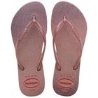 Chinelo Havaianas Slim Gloss Glitter Infantil Menina