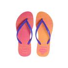 Chinelo Havaianas Slim Graphic Pink Neon