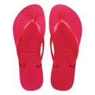 Chinelo Havaianas Slim Lisa Feminino Pink Fever