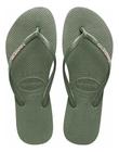 Chinelo Havaianas Slim Logo Pop Up infantil original fem.