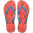 Chinelo Havaianas Slim Romance Salmão - 35/36