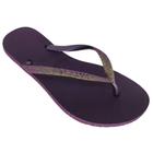 Chinelo Havaianas Slim Sparkle II Beringela