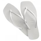 Chinelo Havaianas Slim Square 37/38 Branco