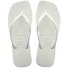 Chinelo Havaianas Slim Square Branco