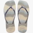 Chinelo Havaianas Slim Square Glitter Party Original *NF*