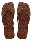 Chinelo Havaianas Slim Square Velvet Quadrada Veludo