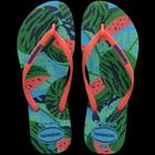 Chinelo havaianas slim summer azul