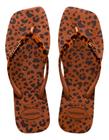 Chinelo Havaianas Square Velvet Veludo Quadrada