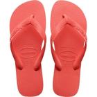 Chinelo havaianas top 35/6 salmao