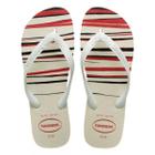 Chinelo Havaianas Top Basic Unissex Branco Vermelho Preto