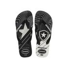 Chinelo Havaianas Top Botafogo Oficial Times Original Unissex Infantil Kids Confortável