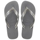 Chinelo Havaianas Top Feminino Cinza