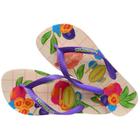 Chinelo havaianas top floral ref:7015172 feminino