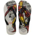 Chinelo Havaianas Top Marvel Classics - Cinza