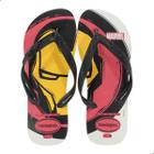 Chinelo Havaianas Top Marvel Logomania Branco