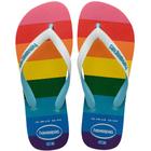 Chinelo Havaianas Top Pride Allover Unissex Azul