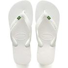 Chinelo Havaianas Unissex Brasil 45/46 Branco