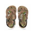 Chinelo Infantil Acqua Print - Capuccino - Klin Marrom