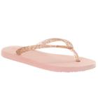 Chinelo Infantil de Menina Glitter Correia Terra e Água