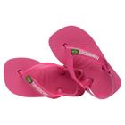 Chinelo Infantil Feminino Havaianas Baby Brasil Logo Original