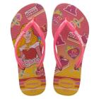 Chinelo Infantil Havaianas Slim Princess Aurora Menina - Rosa - 29/30