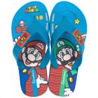 Chinelo Infantil Ipanema Super Mario Video Game