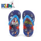 chinelo infantil klin acqua print verao