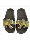 Chinelo Infantil Masculino Dinossauro T - Rex Sapato Sandália Macia Leve