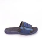 Chinelo Infantil Masculino Kidy Slide Comfort Marinho Preto