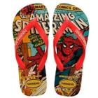 Chinelo Infantil Menino Havaianas Marvel Super Macio Lançamento