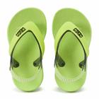 Chinelo Infantil Menino Klin Acqua Print Verde Lima/Preto