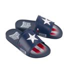 Chinelo Infantil Slide Grendene Kids 22585 Marvel Hero Azul