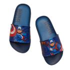 Chinelo Infantil Slide Meninos Marvel Hero Squad