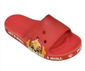 Chinelo infantil slide patrulha canina 26 ao 33