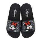 Chinelo Infantil Slide Stitch Minnie Personagens Disney Macio 22994