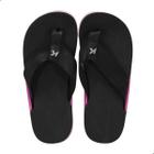 Chinelo Kenner Dfz Nk6 Pro Preto e Rosa