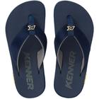 Chinelo kenner masculino kivah casual dlk-11 azul