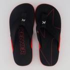 Chinelo Kenner NK6 Pro Preto e Vermelho