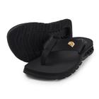 Chinelo Kenner Rakka L7 preto Infantil Kids