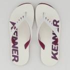 Chinelo Kenner RED Branco e Roxo