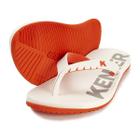 Chinelo Kenner Red Masculino - Branco e Laranja