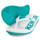 Chinelo Kenner Red Masculino - Branco e Verde